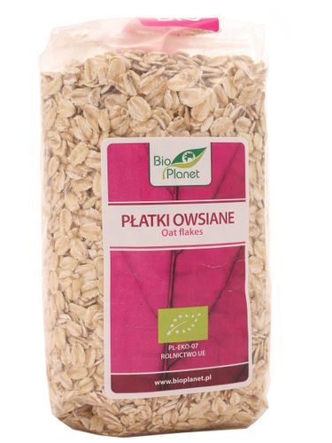 Płatki owsiane BIO - Bio Planet - 300g na Arena.pl