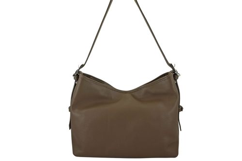 Codzienna torebka damska na ramię - Beżowa ciemna na Arena.pl