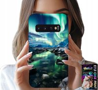 ETUI DO SAMSUNG GALAXY S10 PLUS - ALASKA ZORZA POLARNA STAWIK CASE + FOLIA