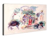 Figures under a Tree, Auguste Renoir - obraz na płótnie 40x30 cm