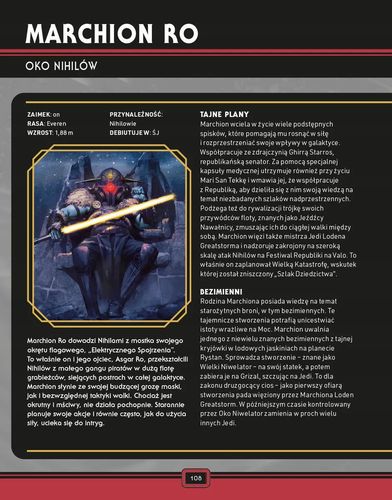 Encyklopedia postaci. Star Wars. Wielka Republika na Arena.pl