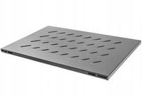 Półka do open rack 19" 800MM czarna Lanberg (1U/480.5X580mm