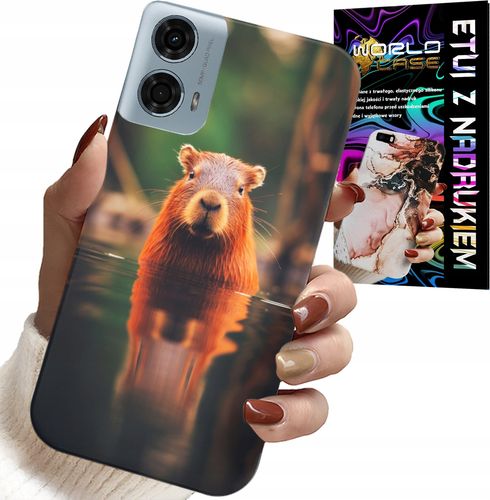 ETUI DO MOTOROLA MOTO G85 5G - SŁODKA KAPIBARA, CAPIBARA, WIELE WZORÓW na Arena.pl