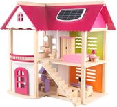 DUŻY DREWNIANY DOMEK DLA LALEK MEBLE TARAS WANNA