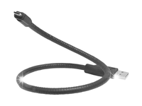 KABEL USB - MICRO USB 45CM SZTYWNY
