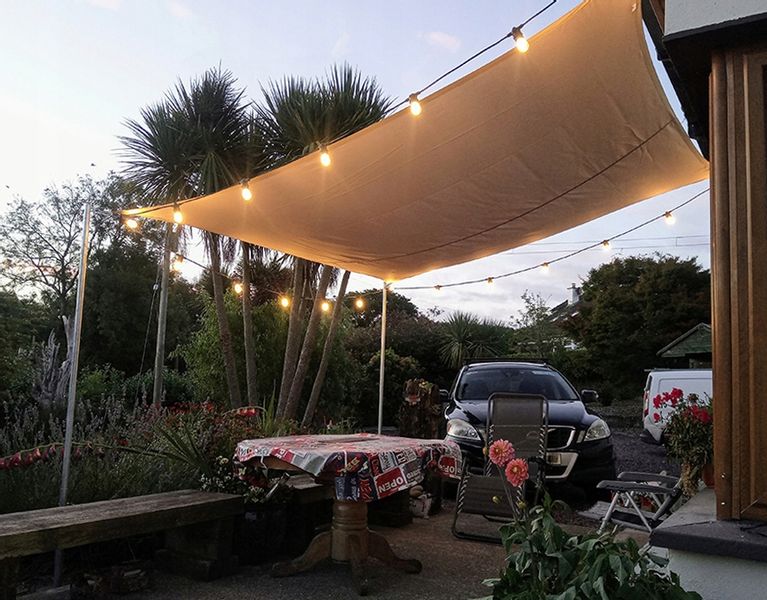 ŻAGIEL PRZECIWSŁONECZNY WODOSZCZELNY PREMIUM 3X2,5 zdjęcie 6