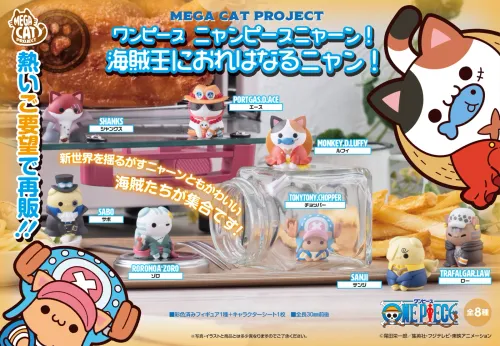 MEGA CAT PROJECT One Piece Nyan Piece Nyan! I Will Become the Pirate King Nyan! na Arena.pl
