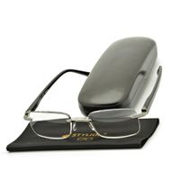 Bezramkowe okulary PLUSY do CZYTANIA Korekcyjne PATENTKI Damskie Męskie