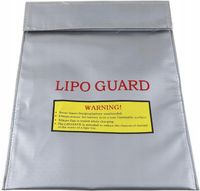 Ognioodporna torba bezpieczeństwa na baterie Lipo 300x230mm |