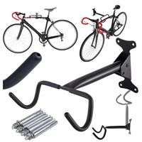 HAK UCHWYT WIESZAK ROWEROWY NA ŚCIANĘ SKŁADANY METALOWY POWŁOKA ABS DO 30KG