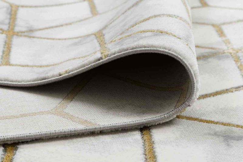 RUG/LU/ESTEMA/CUBES/CREAM+GOLD/80x150 zdjęcie 7