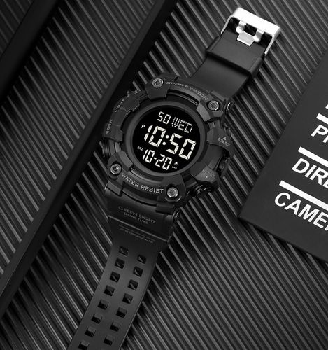 Zegarek męski elektroniczny militarny taktyczny wiele funkcji na Arena.pl