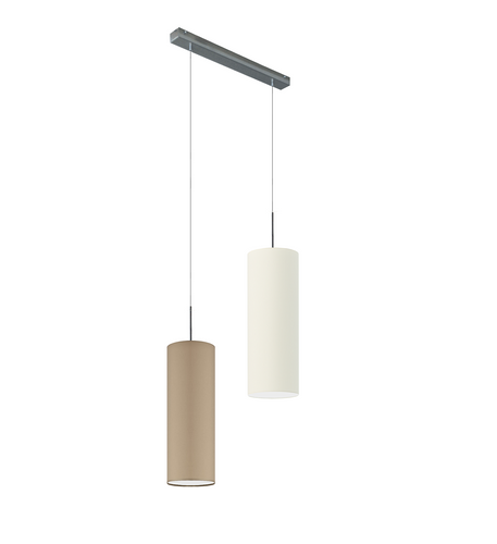 MADERA podwójna biała lampa wisząca E27 na Arena.pl