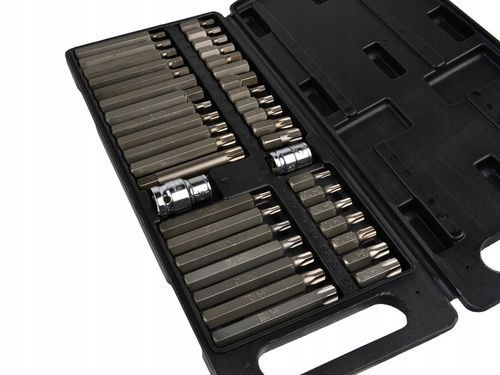 ZESTAW BITÓW KOŃCÓWKI BITY KLUCZE KOŃCÓWKI KLUCZ IMBUS HEX TORX SPLINE na Arena.pl