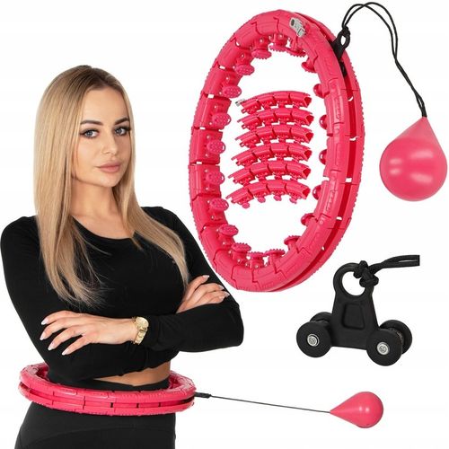 HULA HOP ODCHUDZAJACE OBCIĄŻENIE WYPUSTKI MODUŁOWY MASAŻER + OBCIĄŻNIK na Arena.pl