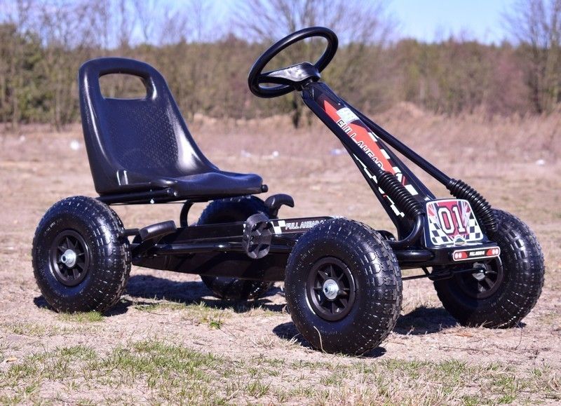 WIELKI GOKART NA PEDAŁY A-15- POMPOWANE KOŁA HIT JAKOŚĆ A-15 zdjęcie 2
