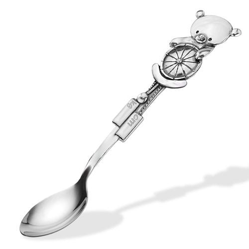 Srebrna łyżeczka 925 MIŚ PREZENT na Chrzest Pamiątka chrztu + GRAWER na Arena.pl