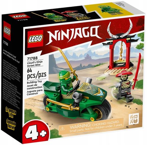 LEGO NINJA GO 71788 ZIELONY MOTOCYKL LLOYDA MOTOR na Arena.pl