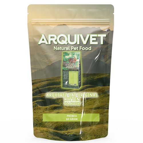 PRÓBKA ARQUIVET CAT Original Kitten dla kociąt z kurczakiem 60 g na Arena.pl