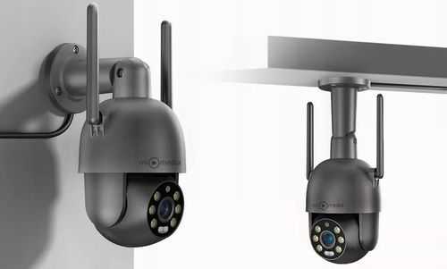 KAMERA OBROTOWA IP WiFi ZEWNĘTRZNA 8MPx ULTRA HD 6x ZOOM DETEKCJA 4K ICsee na Arena.pl