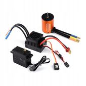 Zestaw GoolRC Combo Silnik 3650 4300KV 60A bezszczotkowy ESC Serwo