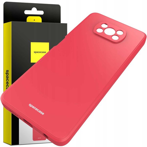 Spacecase Silicone Case Poco X3 Pro/Nfc Red zdjęcie 10