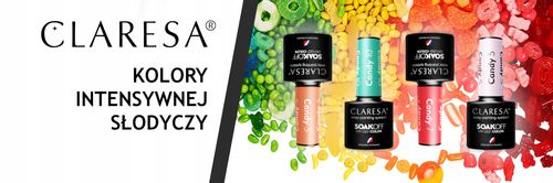 Claresa Lakier Hybrydowy Candy 7 5G na Arena.pl