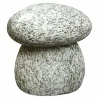 Ekologiczna figurka ogrodowa grzyb granitowy