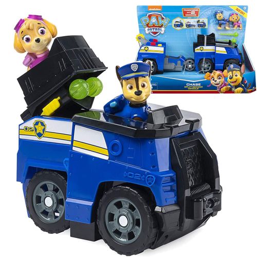 PSI PATROL Transformujący Pojazd 2w1 split-second Chase + Skye na Arena.pl