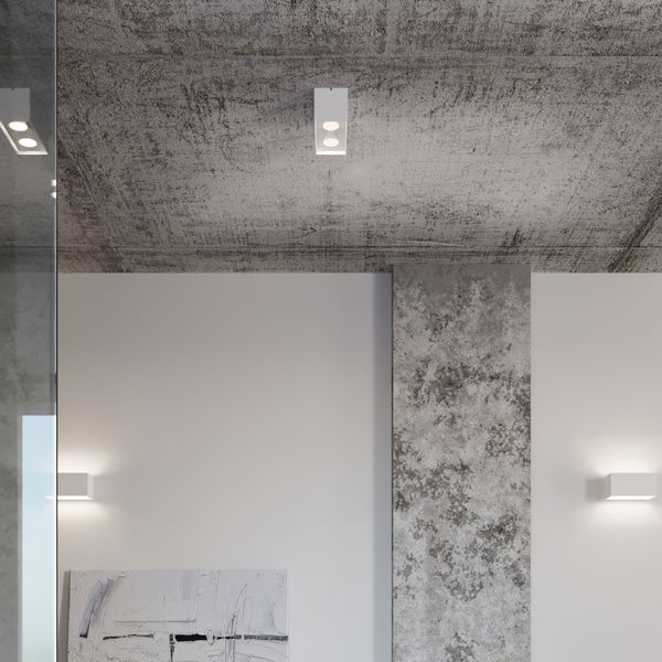 Kinkiet QUAD MAXI biały zdjęcie 9