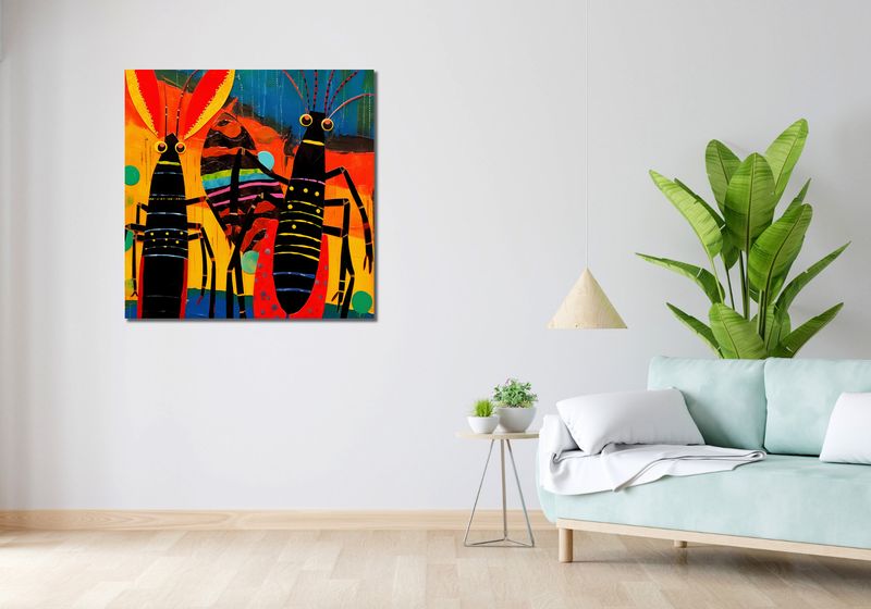 Obraz 90x90cm Taneczne Rytmiki zdjęcie 2