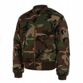 Kurtka Pilotka Wojskowa militarna Flek Flyers Mil-Tec MA-1 WOODLAND XL