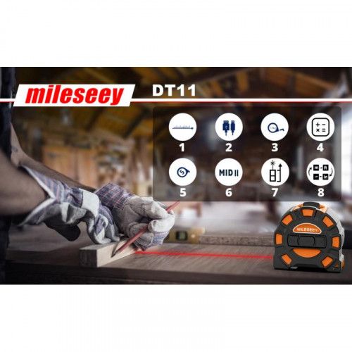 MILESEEY CYFROWY DALMIERZ LASEROWY 40M, MIARKA 5M na Arena.pl