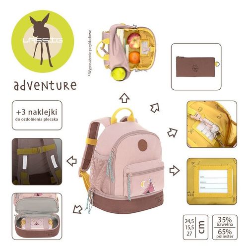 Lassig Plecak mini Adventure Tipi na Arena.pl