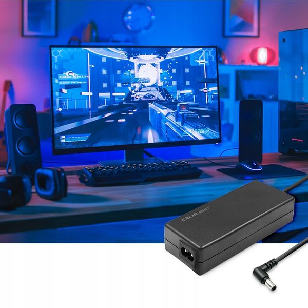 Qoltec Zasilacz sieciowy do monitora Samsung 30W 14V 2.1A 6.5*4.4 + pin zdjęcie 2