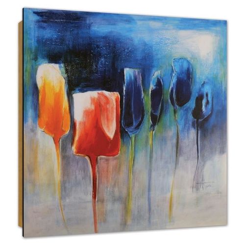 Deco Panel, Kolorowe tulipany 30x30 na Arena.pl