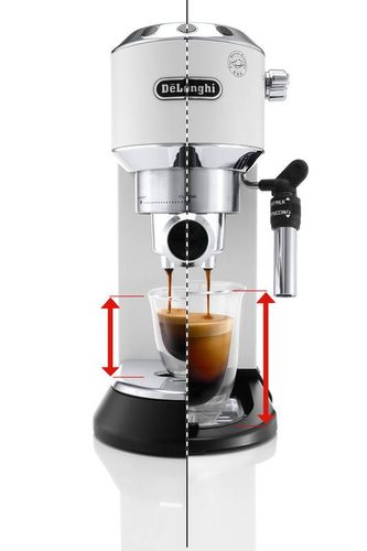 Espresso DeLonghi DEDICA EC 685.W białe na Arena.pl