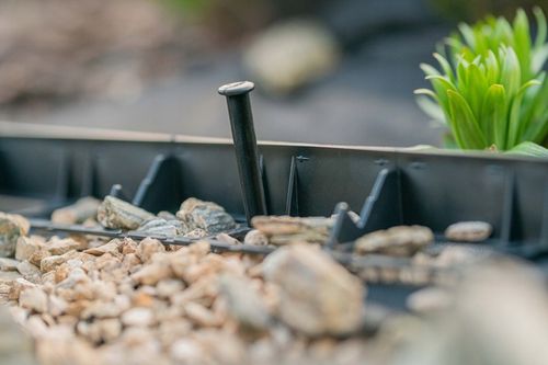 Obrzeże ogrodowe trawnikowe border 45 50m+250kotew na Arena.pl