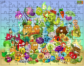 Puzzle Plants vs Zombie