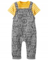 Carter's Zestaw 2-el. T-shirt ogrodniczki 6M