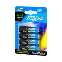 4 SZT AKUMULATOR XTREME Ni-MH AA R6 1.2V 2800mAh