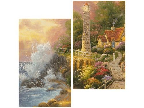 60X60CM DOMEK LATARNIKA DWU OBRAZ ŚCIAN na Arena.pl