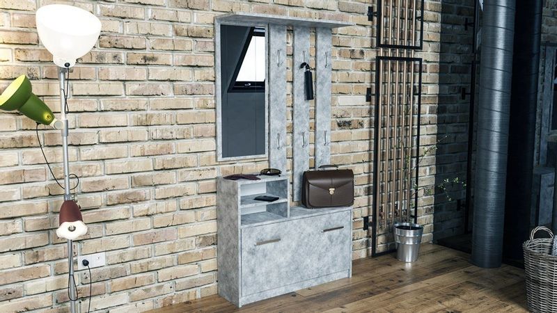 GARDEROBA - BETON zdjęcie 3