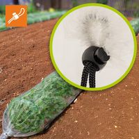 Mini szklarnia folia na grządkę warzywniak przezroczysty Adiago 500x60x40