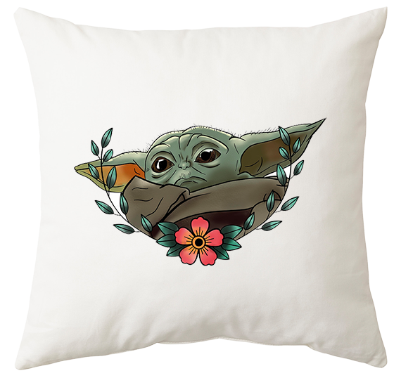 Poduszka Baby Yoda zdjęcie 1