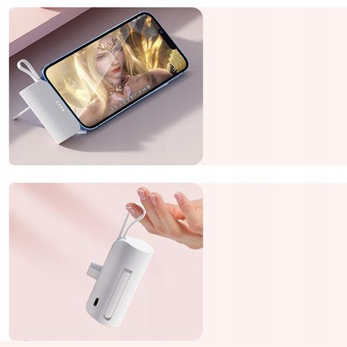 MAŁY POWERBANK 5000 mAh KIESZONKOWY IPHONE/TYP-C na Arena.pl