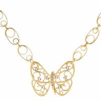 Naszyjnik z motylem (C15/WAŻ/12AU)