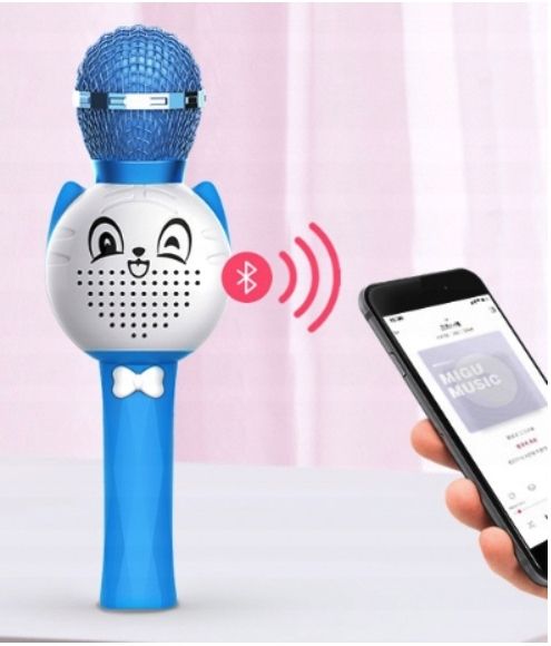 MIKROFON BEZPRZEWODOWY KARAOKE BLUETOOTH KOLORY zdjęcie 3