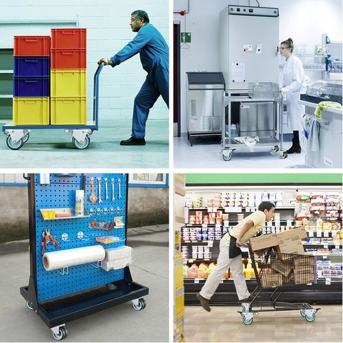 OBROTOWE KÓŁKA PRZEMYSŁOWE Z HAMULCEM DO DUŻYCH OBCIĄŻEŃ 400Kg 50mm na Arena.pl