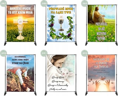 BANER NA BOŻE CIAŁO dekoracja OŁTARZA 200x150cm na Arena.pl